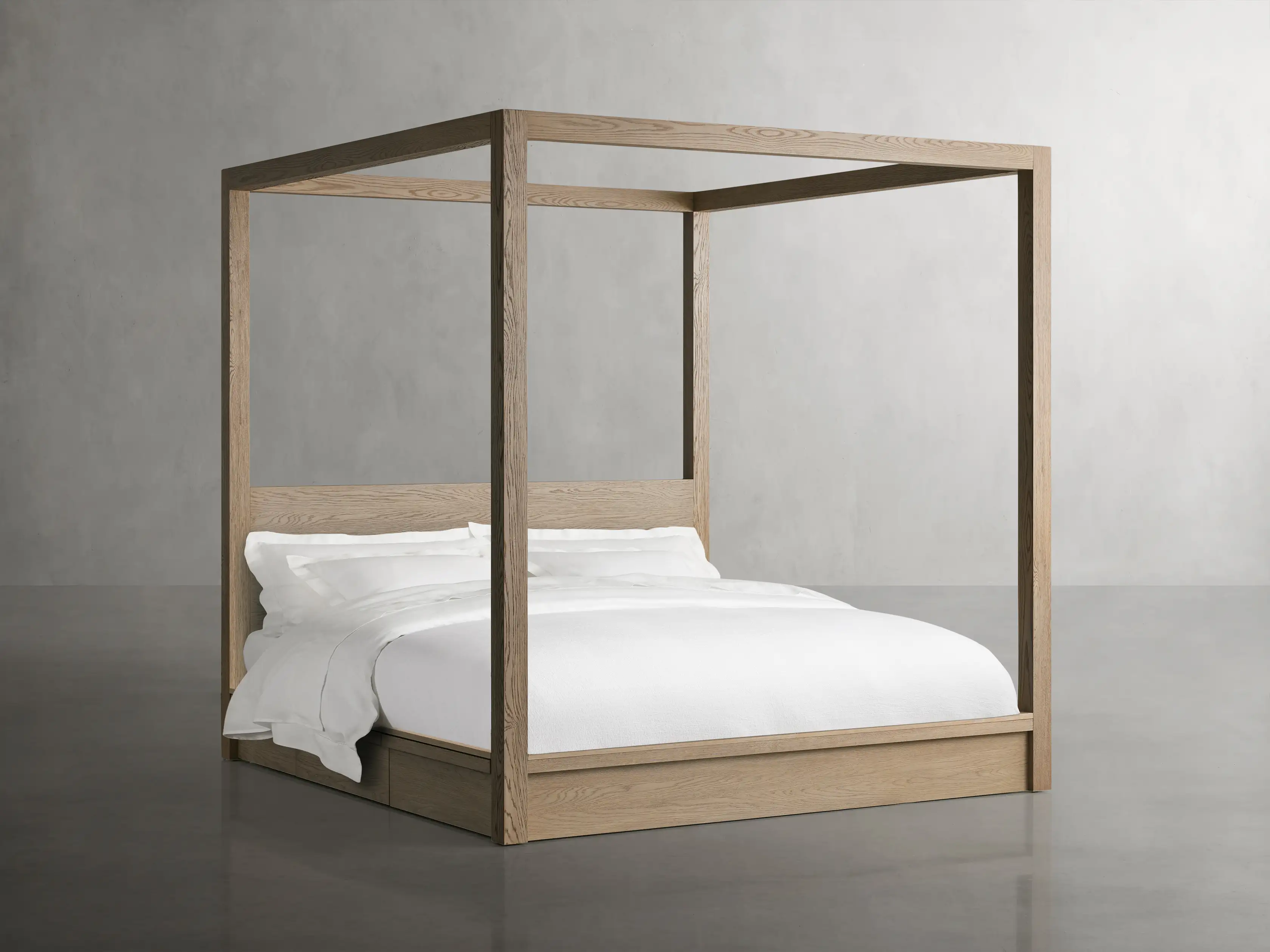 Bodhi Canopy Storage Bed by Arhaus