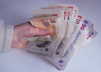 Image showing fist full of money