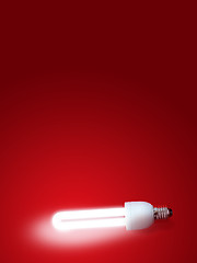 Image showing Fluorescent lamp