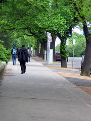 Image showing Walking in Melbourne. Australia