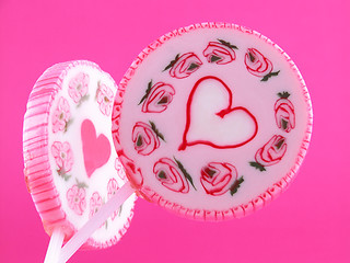 Image showing sweet lollipops