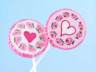 Image showing sweet lollipops