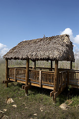 Image showing observation hut