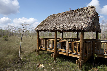 Image showing observation hut