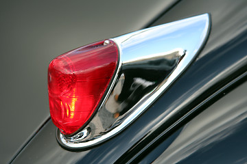 Image showing Vintage auto light