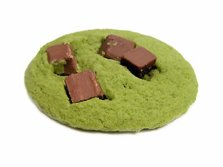 Image showing Green tea biscuit