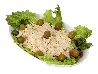 Image showing Fish salad