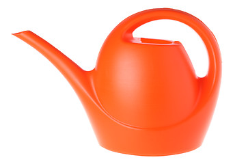 Image showing Orange watering can