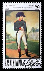 Image showing Postage stamp with Napoleon