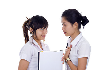 Image showing students discussing