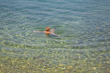 Image showing Bathing Croatia