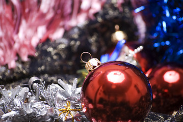Image showing Christmas and New Year decorations  