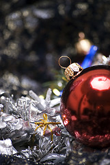 Image showing Christmas and New Year decorations  