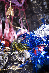 Image showing Christmas and New Year decorations  