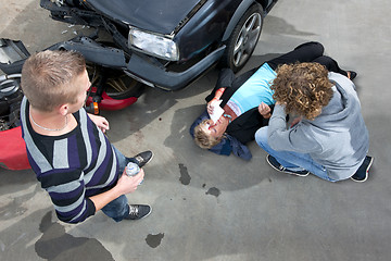 Image showing Car crash