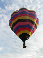 Image showing Striped balloon