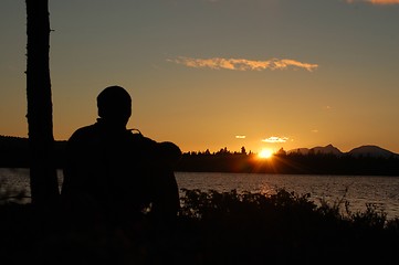 Image showing Sunset