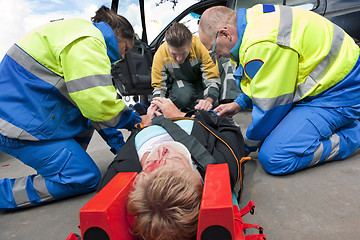 Image showing First Aid