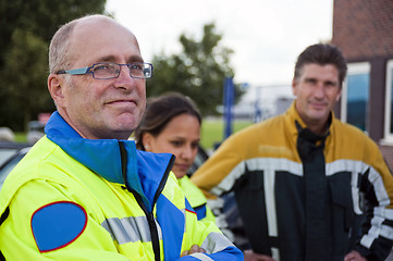 Image showing Confident paramedic