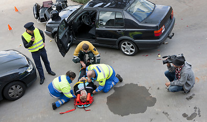 Image showing Multi-disciplinary rescue team