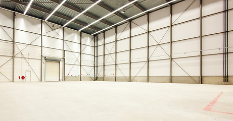 Image showing Empty warehouse