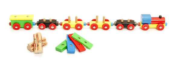 Image showing Toy Train