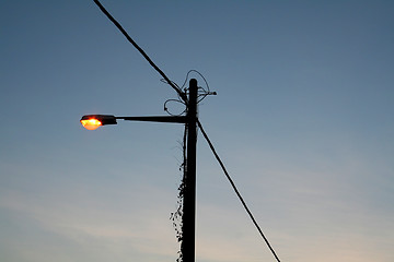 Image showing Street lamp