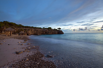 Image showing Sunset Curacao