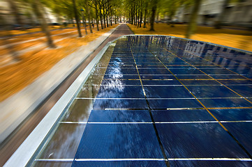 Image showing Solar powered tuc tuc