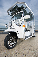 Image showing Solar powered tuc tuc