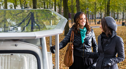 Image showing Solar powered tuc tuc