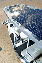 Image showing Solar powered tuc tuc