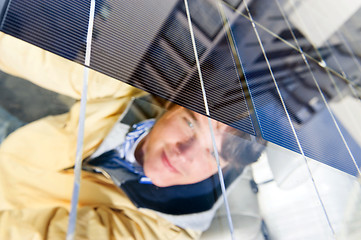 Image showing Solar powered car