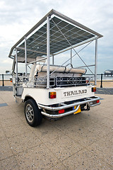 Image showing Solar powered tuc tuc