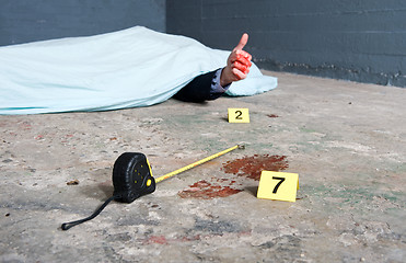 Image showing Crime scene