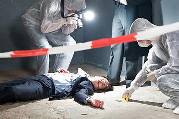 Image showing Forensic Team