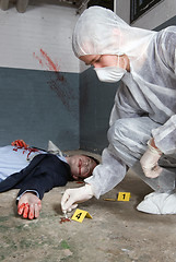 Image showing Forensic expert