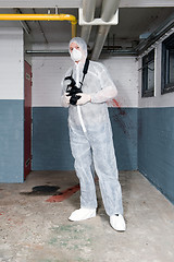Image showing Forensics expert