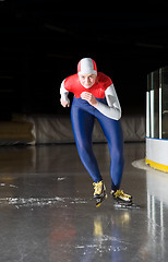 Image showing Speed skating start