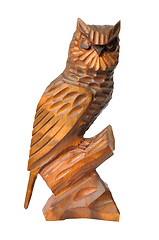 Image showing Wooden Owl