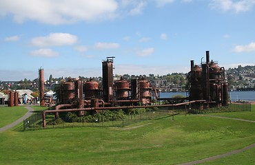 Image showing Gasworks Park at Seattle Washington