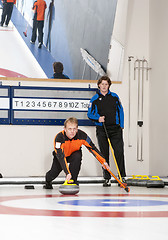 Image showing Curling