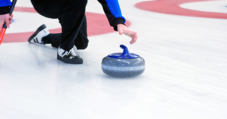 Image showing Curling