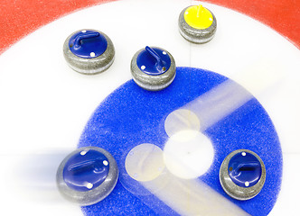 Image showing Curling tactics