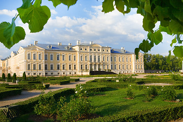 Image showing Rundale palace, was built in 1740. Architect: Francesco Bartolom