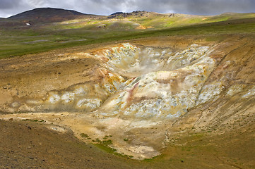 Image showing Gothermic Mud Pools