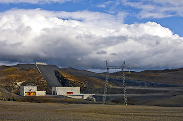 Image showing Hydro-electric power plant