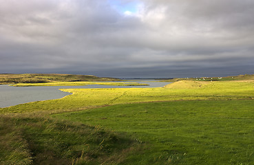 Image showing Borganes Fjord