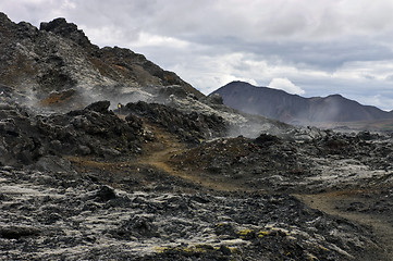 Image showing Active Volcanic Fissure