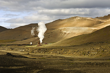 Image showing Krafla Geothermal Power plant